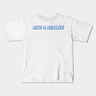 RIIZE - Rise and Realize Kids T-Shirt